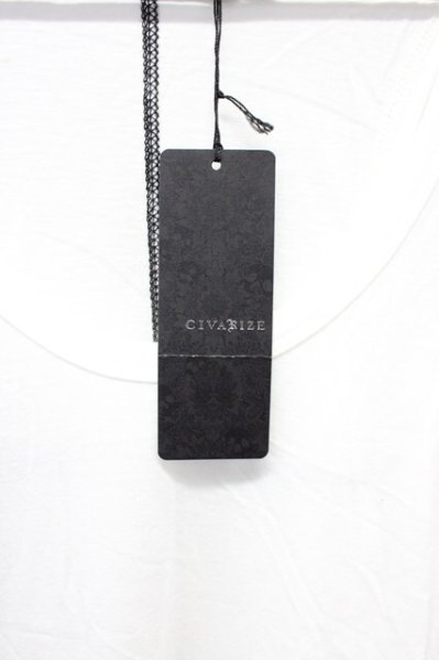 画像6: CIVARIZE / Launder 変形ロングタンクトップ 44 ホワイト T-25-09-25-001-CI-to-YM-ZT056 (6)