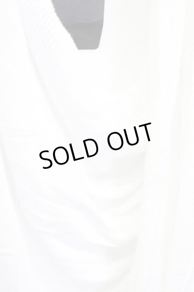 画像5: CIVARIZE / Uniteドレープ長袖カットソー 44 ホワイト T-25-09-25-012-CI-to-YM-ZT053 (5)