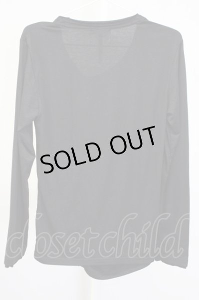 画像2: TORNADO MART / ストレッチギャザーカットソー  ブラック T-25-09-25-013-TO-to-YM-ZT053 (2)