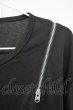 画像3: CIVARIZE / DrollレースアップZIP長袖カットソー 44 ブラック T-25-09-25-014-CI-to-YM-ZT (3)