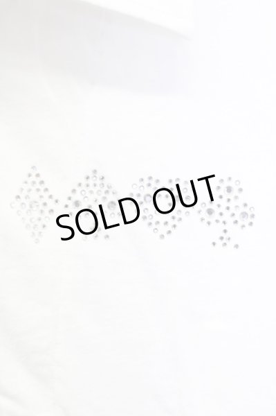 画像5: MURDER LICENSE / ドットレイヤードポロトップス 44 ホワイト T-25-09-25-015-MU-to-YM-ZT053 (5)