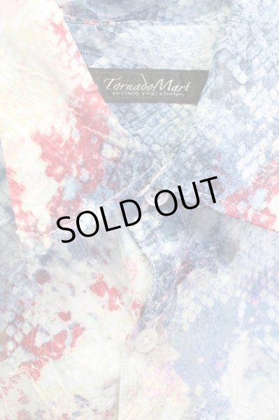 画像3: TORNADO MART / マルチパイソンプリントシャツ M マルチ（ブルー） T-25-09-25-016-TO-sh-YM-ZT053 (3)