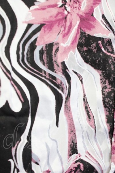 画像5: TORNADO MART / マーブルフラワープリントシャツ M パープル T-25-09-25-017-TO-sh-YM-ZT053 (5)