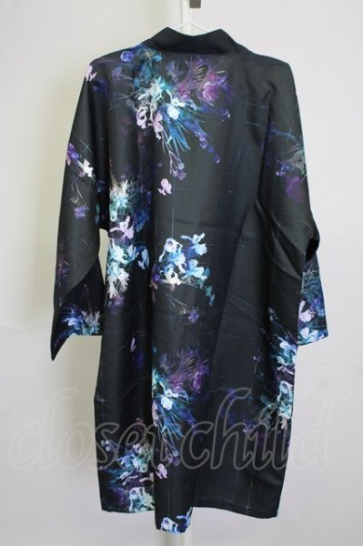画像2: CIVARIZE / Civilizationフラワー総柄着物カーディガン F ブルー T-25-09-25-018-CI-to-YM-ZT053 (2)