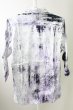 画像2: CIVARIZE / 七分丈ジャガードシャツ 44 ホワイト T-25-10-03-020-CI-sh-YM-ZT (2)