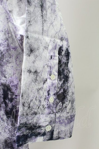 画像3: CIVARIZE / 七分丈ジャガードシャツ 44 ホワイト T-25-10-03-020-CI-sh-YM-ZT280 (3)