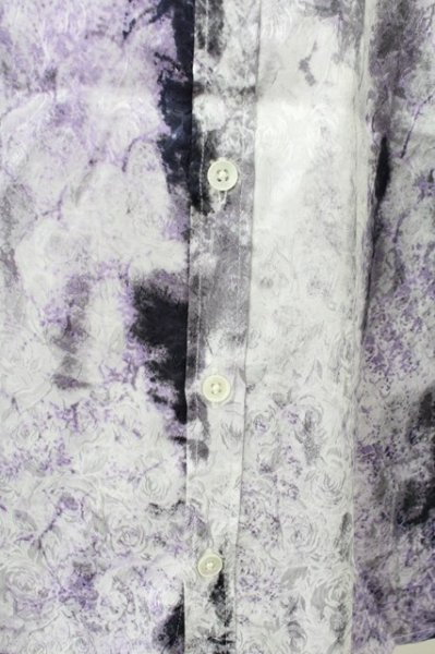 画像4: CIVARIZE / 七分丈ジャガードシャツ 44 ホワイト T-25-10-03-020-CI-sh-YM-ZT280 (4)