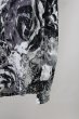 画像5: CIVARIZE / ローズジャガードロングシャツ 44 ホワイトｘブラック T-25-10-03-021-CI-sh-YM-ZT (5)