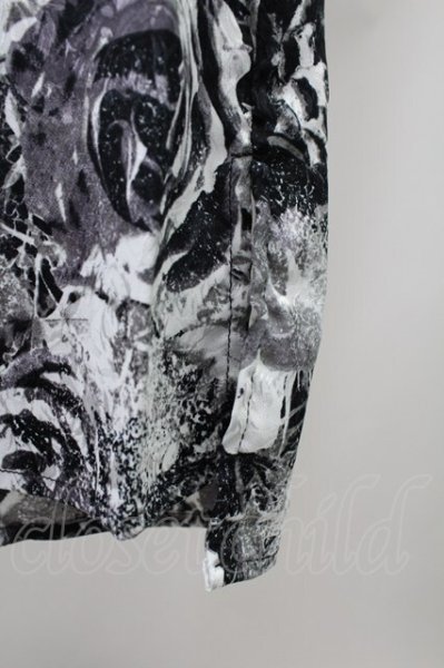 画像5: CIVARIZE / ローズジャガードロングシャツ 44 ホワイトｘブラック T-25-10-03-021-CI-sh-YM-ZT280 (5)