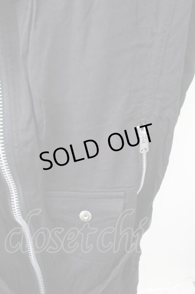 画像4: CIVARIZE / Kaiser ダブルライダースロングベスト 44 ブラック T-25-10-03-027-CI-to-YM-ZT (4)