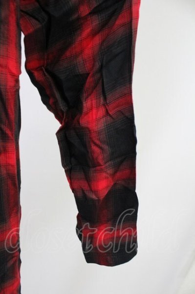 画像3: CIVARIZE / Decieve レイヤードレーストッパーカーディガン 44 レッドｘブラック T-25-10-03-028-CI-to-YM-ZT267 (3)