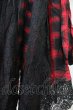 画像5: CIVARIZE / Decieve レイヤードレーストッパーカーディガン 44 レッドｘブラック T-25-10-03-028-CI-to-YM-ZT (5)