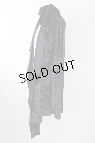 画像3: CIVARIZE / Affection ベロアガウン 44 ブラック T-25-10-03-030-CI-to-YM-ZT265 (3)