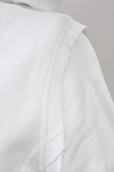 画像6: CIVARIZE / ローズスカル接合半袖ロングパーカー 44 ホワイト T-25-10-03-031-CI-to-YM-ZT265 (6)