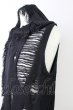 画像3: CIVARIZE / Devaste ニットノーススリーブパーカー 44 ブラック T-25-10-03-032-CI-to-YM-ZT (3)