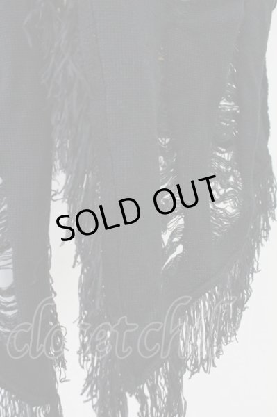 画像4: CIVARIZE / Devaste ニットノーススリーブパーカー 44 ブラック T-25-10-03-032-CI-to-YM-ZT (4)