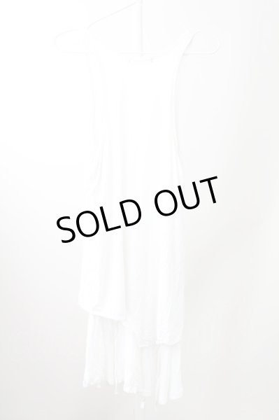 画像2: CIVARIZE / ドレープフェイクレイヤードタンクトップ 44 ホワイト T-25-10-03-001-CI-to-YM-ZT288 (2)