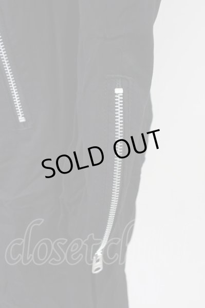 画像3: CIVARIZE / Haterレーヨンアシメライダースジャケット 44 ブラック T-25-10-03-039-CI-ja-YM-ZT266 (3)