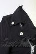 画像4: CIVARIZE / Haterレーヨンアシメライダースジャケット 44 ブラック T-25-10-03-039-CI-ja-YM-ZT (4)