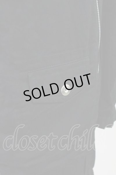 画像5: CIVARIZE / Haterレーヨンアシメライダースジャケット 44 ブラック T-25-10-03-039-CI-ja-YM-ZT266 (5)