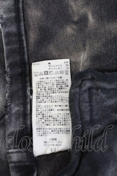 画像9: CIVARIZE / Rebellious 加工デニムライダース 44 グレー T-25-10-03-040-CI-ja-YM-ZT266 (9)