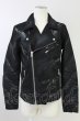 画像1: CIVARIZE / Transcend 加工デニムライダースジャケット 44 ブラック T-25-10-03-041-CI-ja-YM-ZT (1)
