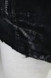 画像6: CIVARIZE / Transcend 加工デニムライダースジャケット 44 ブラック T-25-10-03-041-CI-ja-YM-ZT (6)