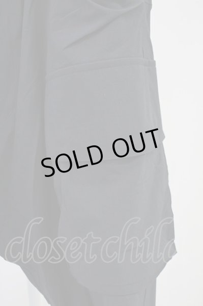 画像4: The Viridi-anne / 撥水ストレッチカーゴリブパンツ 2 ブラック T-25-10-03-042-Th-pa-YM-ZT265 (4)