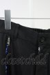 画像3: CIVARIZE / Detectフラワー柄マチ付ジップワイドパンツ 44 ブラックｘブルー T-25-10-03-043-CI-pa-YM-ZT (3)