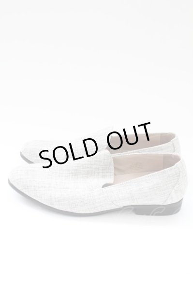 画像2: Zero by TORNADO MART / サマーツィードスリッポン M(約26.5) オフホワイト T-25-10-03-046-Ze-sho-YM-ZT-S008 (2)