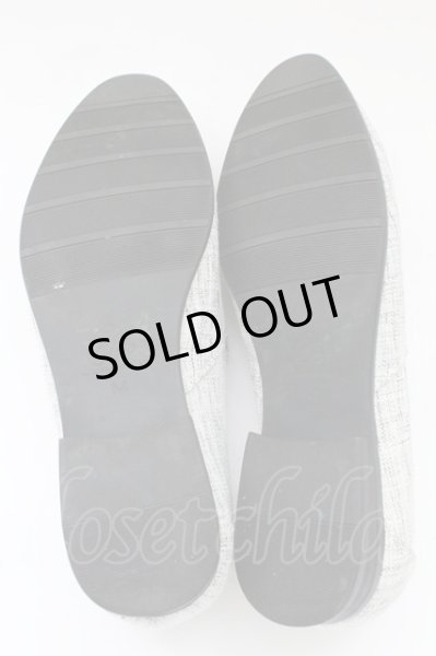 画像4: Zero by TORNADO MART / サマーツィードスリッポン M(約26.5) オフホワイト T-25-10-03-046-Ze-sho-YM-ZT-S008 (4)