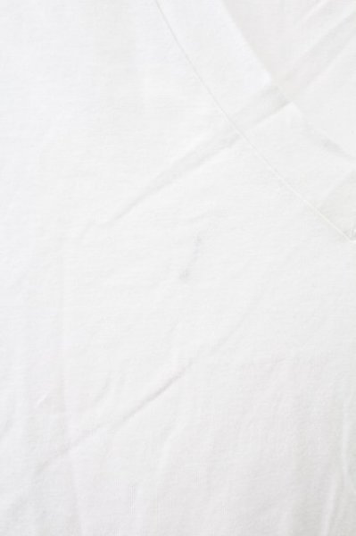 画像4: NO ID. / ポケットVネックT 2 ホワイト T-25-10-03-005-NO-ts-YM-ZT288 (4)