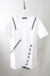 画像1: CIVARIZE / ジップレースアップBIG Tシャツ 44 ホワイト T-25-10-03-006-CI-ts-YM-ZT (1)