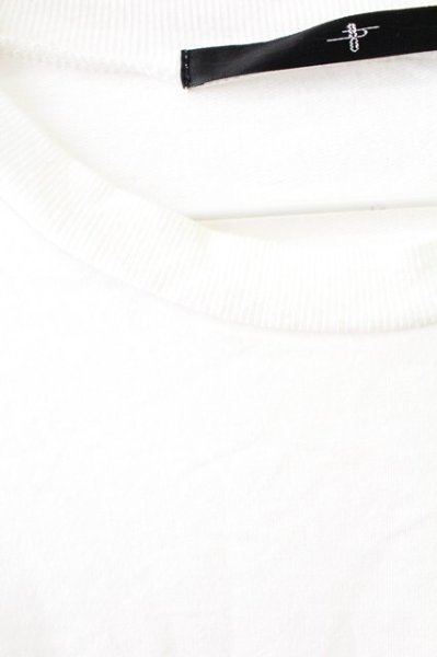 画像3: NO ID. / ドルマンスリーブBIG Tシャツ ONE ホワイト T-25-10-03-007-NO-ts-YM-ZT288 (3)