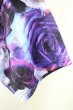 画像4: CIVARIZE / Twinkle フラワー総柄ビッグTシャツ 44 ブルー（パープル） T-25-10-03-011-CI-ts-YM-ZT (4)