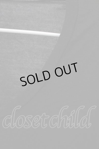 画像3: NO ID. BLACK / ストール付ドルマンスリーブカットソー ONE ブラック T-25-10-03-013-NO-to-YM-ZT280 (3)