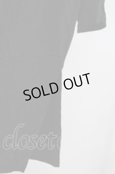 画像4: NO ID. BLACK / ストール付ドルマンスリーブカットソー ONE ブラック T-25-10-03-013-NO-to-YM-ZT280 (4)