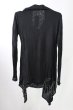 画像2: CIVARIZE / Uniteドレープ長袖カットソー 44 ブラック T-25-10-03-015-CI-to-YM-ZT (2)