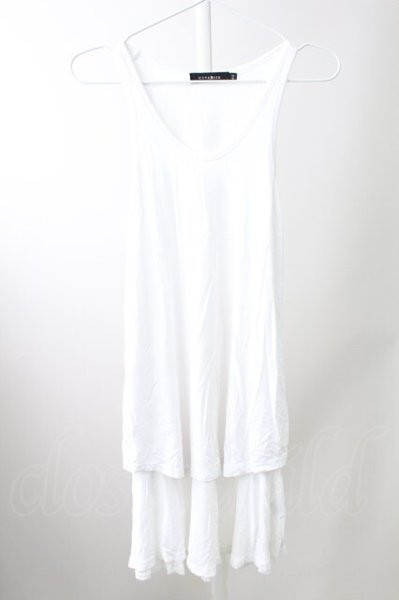 画像1: CIVARIZE / Buddy フェイクレイヤードタンクトップ 44 ホワイト T-25-10-03-002-CI-to-YM-ZT (1)