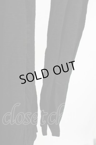 画像5: CIVARIZE / Uniteドレープ長袖カットソー 44 ブラック T-25-10-03-015-CI-to-YM-ZT (5)