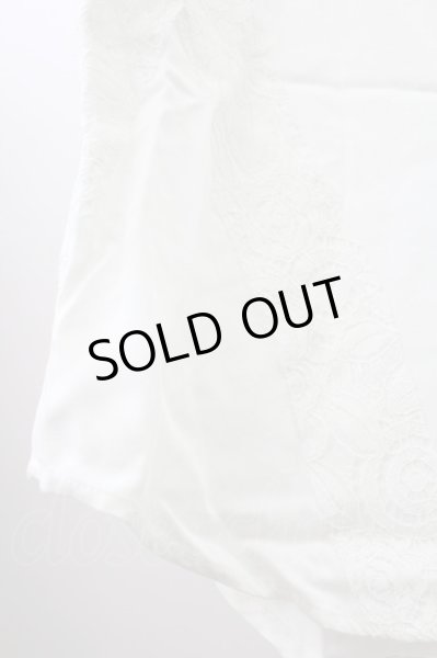 画像6: CIVARIZE / Cunningレース切り替えロングシャツ 44 ホワイト T-25-10-03-016-CI-sh-YM-ZT275 (6)