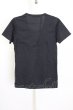 画像2: FUGA / MAPプリントTシャツ 44 ブラック T-25-10-07-022-FU-ts-YM-ZT (2)