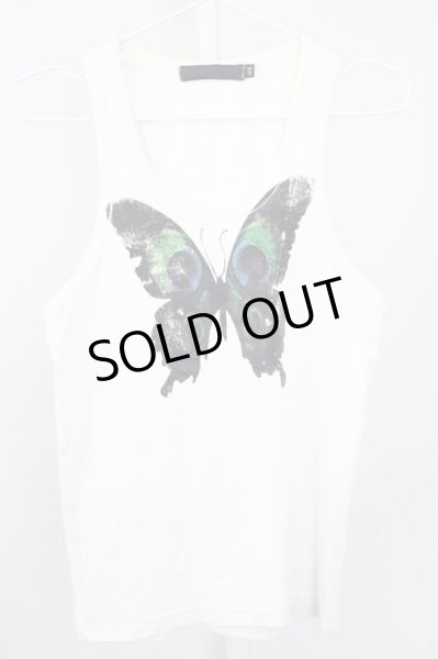 画像1: FUGA / バタフライプリントタンクトップ 44 アイボリー T-25-10-07-003-FU-to-YM-ZT074 (1)