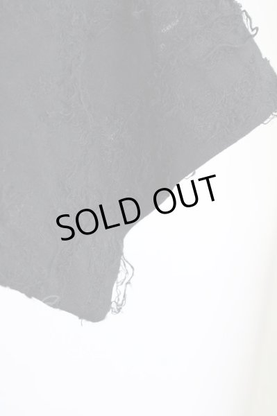 画像4: FUGA / デストロイＶネックＴシャツ 44 ブラック T-25-10-07-023-FU-ts-YM-ZT (4)