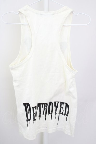 画像2: FUGA / バタフライプリントタンクトップ 44 アイボリー T-25-10-07-003-FU-to-YM-ZT074 (2)