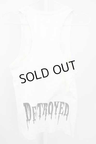 画像2: FUGA / バタフライプリントタンクトップ 44 アイボリー T-25-10-07-003-FU-to-YM-ZT074 (2)