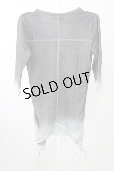 画像2: CIVARIZE / FUGA　Wネームグラデーション五分袖ロングカットソー 44 チャコール T-25-10-07-025-CI-ts-YM-ZT (2)