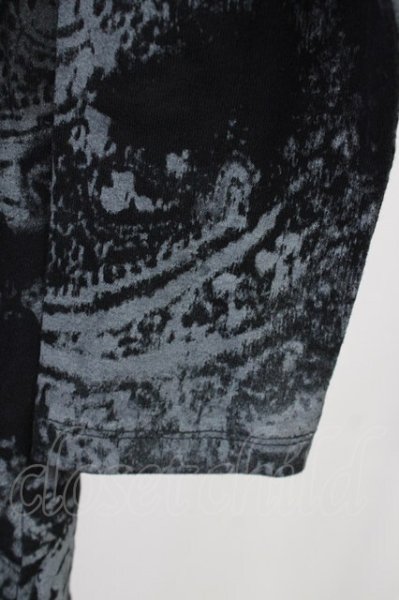 画像4: FUGA / グラデーションペイズリーヘンリーネック 44 ブラック T-25-10-07-026-FU-to-YM-ZT074 (4)