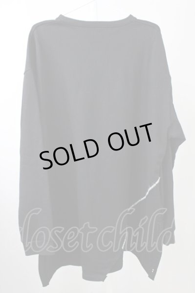 画像2: KMRii / pullover カットソー 3 ブラック T-25-10-07-028-KM-to-YM-ZT073 (2)