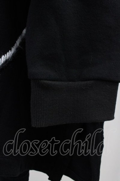 画像6: KMRii / pullover カットソー 3 ブラック T-25-10-07-028-KM-to-YM-ZT073 (6)